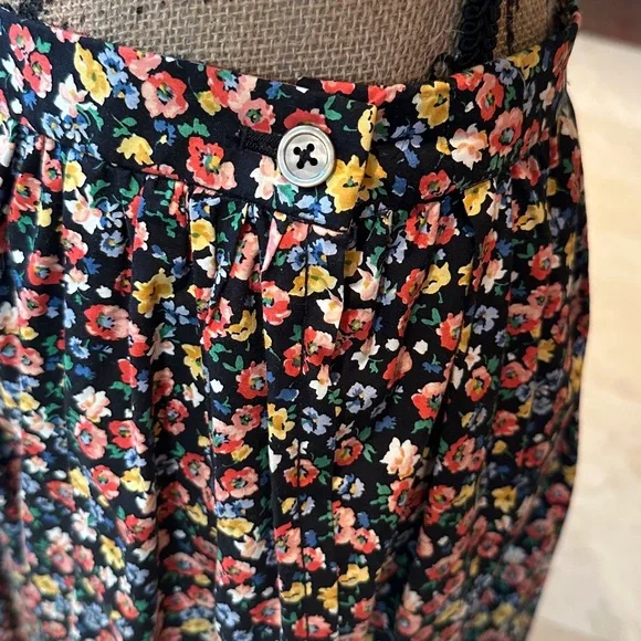 Tricot Comme Des Garcons vintage maxi print skirt in cotton
